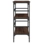 vidaXL Konsolentisch Braun Eichen-Optik 100x32x75 cm Holzwerkstoff vidaXL Konsolentisch Braun Eichen-Optik 100x32x75 cm Holzwerkstoff
