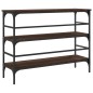 vidaXL Konsolentisch Braun Eichen-Optik 100x32x75 cm Holzwerkstoff vidaXL Konsolentisch Braun Eichen-Optik 100x32x75 cm Holzwerkstoff