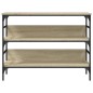 vidaXL Konsolentisch Sonoma-Eiche 100x32x75 cm Holzwerkstoff vidaXL Konsolentisch Sonoma-Eiche 100x32x75 cm Holzwerkstoff