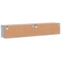 vidaXL TV-Schränke mit LED-Leuchten 2 Stk. Grau Sonoma 80x30x30 cm vidaXL TV-Schränke mit LED-Leuchten 2 Stk. Grau Sonoma 80x30x30 cm