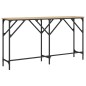 vidaXL Konsolentisch Sonoma-Eiche 140x29x75 cm Holzwerkstoff vidaXL Konsolentisch Sonoma-Eiche 140x29x75 cm Holzwerkstoff