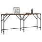 vidaXL Konsolentisch Räuchereiche 180x29x75 cm Holzwerkstoff vidaXL Konsolentisch Räuchereiche 180x29x75 cm Holzwerkstoff