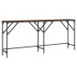 vidaXL Konsolentisch Braun Eichen-Optik 180x29x75 cm Holzwerkstoff vidaXL Konsolentisch Braun Eichen-Optik 180x29x75 cm Holzwerkstoff