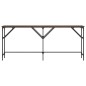 vidaXL Konsolentisch Braun Eichen-Optik 180x29x75 cm Holzwerkstoff vidaXL Konsolentisch Braun Eichen-Optik 180x29x75 cm Holzwerkstoff