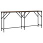 vidaXL Konsolentisch Braun Eichen-Optik 180x29x75 cm Holzwerkstoff vidaXL Konsolentisch Braun Eichen-Optik 180x29x75 cm Holzwerkstoff