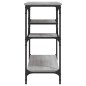 vidaXL Konsolentisch mit Ablagen Grau Sonoma 100x35x75 cm vidaXL Konsolentisch mit Ablagen Grau Sonoma 100x35x75 cm