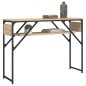 vidaXL Konsolentisch mit Ablage Sonoma-Eiche 105x30x75cm Holzwerkstoff vidaXL Konsolentisch mit Ablage Sonoma-Eiche 105x30x75cm Holzwerkstoff