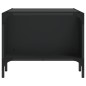 vidaXL Couchtisch mit Regal Schwarz 100x51x40 cm Holzwerkstoff vidaXL Couchtisch mit Regal Schwarz 100x51x40 cm Holzwerkstoff