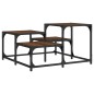 vidaXL Couchtisch Braun Eichen-Optik 68x68x40 cm Holzwerkstoff vidaXL Couchtisch Braun Eichen-Optik 68x68x40 cm Holzwerkstoff