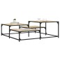 vidaXL Couchtisch Sonoma-Eiche 107x107x40 cm Holzwerkstoff vidaXL Couchtisch Sonoma-Eiche 107x107x40 cm Holzwerkstoff