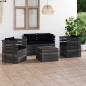 5-tlg. Garten-Sofagarnitur aus Paletten mit Kissen Kiefernholz 5-tlg. Garten-Sofagarnitur aus Paletten mit Kissen Kiefernholz