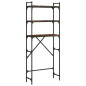 vidaXL Waschmaschinenregal Räuchereiche 67x25x163 cm Holzwerkstoff vidaXL Waschmaschinenregal Räuchereiche 67x25x163 cm Holzwerkstoff