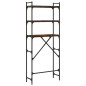 vidaXL Waschmaschinenregal Räuchereiche 67x25x163 cm Holzwerkstoff vidaXL Waschmaschinenregal Räuchereiche 67x25x163 cm Holzwerkstoff