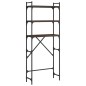 vidaXL Waschmaschinenregal Braun Eichen-Optik 67x25x163 cm vidaXL Waschmaschinenregal Braun Eichen-Optik 67x25x163 cm