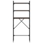 vidaXL Waschmaschinenregal Braun Eichen-Optik 67x25x163 cm vidaXL Waschmaschinenregal Braun Eichen-Optik 67x25x163 cm