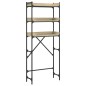 vidaXL Waschmaschinenregal Sonoma-Eiche 67x25x163 cm Holzwerkstoff vidaXL Waschmaschinenregal Sonoma-Eiche 67x25x163 cm Holzwerkstoff