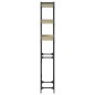 vidaXL Waschmaschinenregal Sonoma-Eiche 67x25x163 cm Holzwerkstoff vidaXL Waschmaschinenregal Sonoma-Eiche 67x25x163 cm Holzwerkstoff