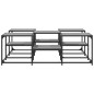 vidaXL Couchtisch Grau Sonoma 121x121x40 cm Holzwerkstoff vidaXL Couchtisch Grau Sonoma 121x121x40 cm Holzwerkstoff
