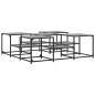 vidaXL Couchtisch Grau Sonoma 121x121x40 cm Holzwerkstoff vidaXL Couchtisch Grau Sonoma 121x121x40 cm Holzwerkstoff