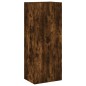 vidaXL 4-tlg. Wohnwand Räuchereiche Holzwerkstoff vidaXL 4-tlg. Wohnwand Räuchereiche Holzwerkstoff