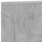 vidaXL 5-tlg. Wohnwand Betongrau Holzwerkstoff vidaXL 5-tlg. Wohnwand Betongrau Holzwerkstoff
