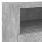 vidaXL 5-tlg. Wohnwand Betongrau Holzwerkstoff vidaXL 5-tlg. Wohnwand Betongrau Holzwerkstoff