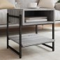 vidaXL Couchtisch Grau Sonoma 40x40x45 cm Holzwerkstoff vidaXL Couchtisch Grau Sonoma 40x40x45 cm Holzwerkstoff