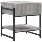 vidaXL Couchtisch Grau Sonoma 40x40x45 cm Holzwerkstoff vidaXL Couchtisch Grau Sonoma 40x40x45 cm Holzwerkstoff