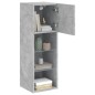 vidaXL TV-Schränke mit LED-Leuchten 2 Stk. Betongrau 30,5x30x90 cm vidaXL TV-Schränke mit LED-Leuchten 2 Stk. Betongrau 30,5x30x90 cm