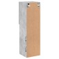 vidaXL TV-Schränke mit LED-Leuchten 2 Stk. Betongrau 30,5x30x102 cm vidaXL TV-Schränke mit LED-Leuchten 2 Stk. Betongrau 30,5x30x102 cm