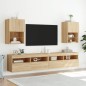 vidaXL TV-Schränke mit LED-Leuchten 2 Stk. Sonoma-Eiche 40,5x30x60 cm vidaXL TV-Schränke mit LED-Leuchten 2 Stk. Sonoma-Eiche 40,5x30x60 cm