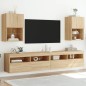 vidaXL TV-Schränke mit LED-Leuchten 2 Stk. Sonoma-Eiche 40,5x30x60 cm vidaXL TV-Schränke mit LED-Leuchten 2 Stk. Sonoma-Eiche 40,5x30x60 cm