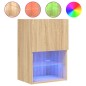vidaXL TV-Schränke mit LED-Leuchten 2 Stk. Sonoma-Eiche 40,5x30x60 cm vidaXL TV-Schränke mit LED-Leuchten 2 Stk. Sonoma-Eiche 40,5x30x60 cm