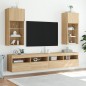 vidaXL TV-Schränke mit LED-Leuchten 2 Stk. Sonoma-Eiche 40,5x30x90 cm vidaXL TV-Schränke mit LED-Leuchten 2 Stk. Sonoma-Eiche 40,5x30x90 cm