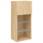 vidaXL TV-Schränke mit LED-Leuchten 2 Stk. Sonoma-Eiche 40,5x30x90 cm vidaXL TV-Schränke mit LED-Leuchten 2 Stk. Sonoma-Eiche 40,5x30x90 cm