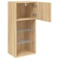 vidaXL TV-Schränke mit LED-Leuchten 2 Stk. Sonoma-Eiche 40,5x30x90 cm vidaXL TV-Schränke mit LED-Leuchten 2 Stk. Sonoma-Eiche 40,5x30x90 cm