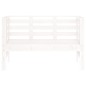 vidaXL Gartenbank Weiß 111,5x53x71 cm Massivholz Kiefer vidaXL Gartenbank Weiß 111,5x53x71 cm Massivholz Kiefer