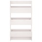 vidaXL Wand-Pflanzkübel mit 3 Fächern 60x18,5x110 cm Weiß Kiefernholz vidaXL Wand-Pflanzkübel mit 3 Fächern 60x18,5x110 cm Weiß Kiefernholz