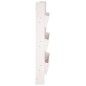vidaXL Wand-Pflanzkübel mit 3 Fächern 60x18,5x110 cm Weiß Kiefernholz vidaXL Wand-Pflanzkübel mit 3 Fächern 60x18,5x110 cm Weiß Kiefernholz