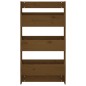vidaXL Wand-Pflanzkübel mit 3 Fächern 60x18,5x110 cm Honigbraun Holz vidaXL Wand-Pflanzkübel mit 3 Fächern 60x18,5x110 cm Honigbraun Holz