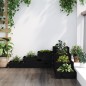 vidaXL Pflanzentreppe 4 Stufen 106x104,5x36 cm Schwarz Massivholz vidaXL Pflanzentreppe 4 Stufen 106x104,5x36 cm Schwarz Massivholz