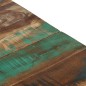 vidaXL Couchtisch Silbern Edelstahl und Altholz Massiv vidaXL Couchtisch Silbern Edelstahl und Altholz Massiv