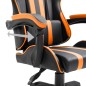 vidaXL Gaming-Stuhl Orange Kunstleder vidaXL Gaming-Stuhl Orange Kunstleder