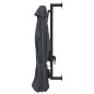 vidaXL Sonnenschirm Wandmontage mit Metallmast 300 cm Anthrazit vidaXL Sonnenschirm Wandmontage mit Metallmast 300 cm Anthrazit