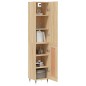 Highboard Sonoma-Eiche 34,5x34x180 cm Holzwerkstoff Highboard Sonoma-Eiche 34,5x34x180 cm Holzwerkstoff