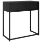 vidaXL Konsolentisch Schwarz 72x35x75 cm Stahl vidaXL Konsolentisch Schwarz 72x35x75 cm Stahl