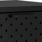 vidaXL Konsolentisch Schwarz 72x35x75 cm Stahl vidaXL Konsolentisch Schwarz 72x35x75 cm Stahl