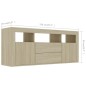 vidaXL TV-Schrank Sonoma-Eiche 120x30x50 cm Holzwerkstoff vidaXL TV-Schrank Sonoma-Eiche 120x30x50 cm Holzwerkstoff