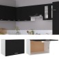 vidaXL Hängeschrank Schwarz 60x31x40 cm Holzwerkstoff vidaXL Hängeschrank Schwarz 60x31x40 cm Holzwerkstoff