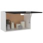 vidaXL Hängeschrank Schwarz 60x31x40 cm Holzwerkstoff vidaXL Hängeschrank Schwarz 60x31x40 cm Holzwerkstoff